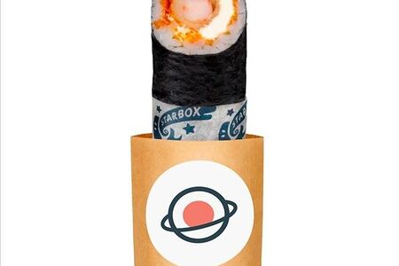 Ролл-на-ходу с креветкой