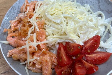 Паста Сливочный лосось