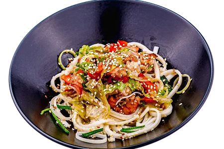 Удон с креветкой