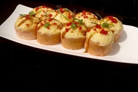 Запеченный ролл Филадельфия