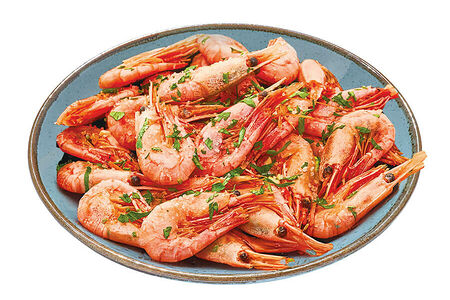 Креветки по-баварски