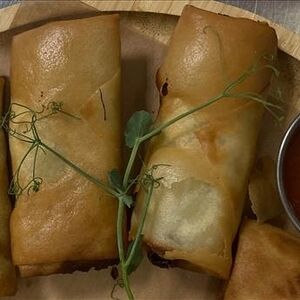 Рулетики бюргерские с морепродуктами