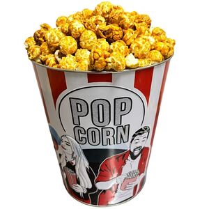 Попкорн карамельный В жестяном ведре