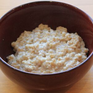 Каша овсяная на молоке