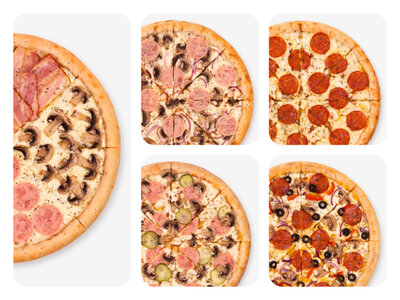 Пять пицц
