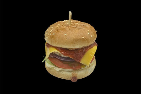 Мини бургер с курицей