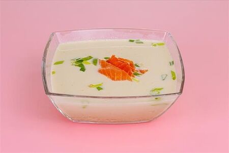 Суп Сливочный с лососем