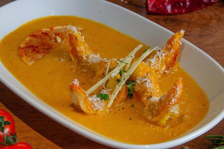 Креветки Карри