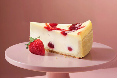 Чизкейк Клубничный
