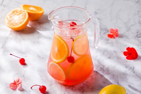 Лимонад Вишня-яблоко