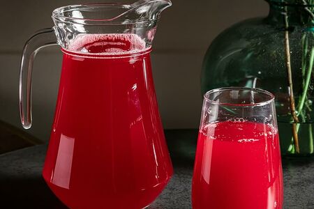 Морс Клюквенный собственного приготовления