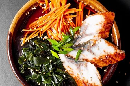 Суп мисо с угрем