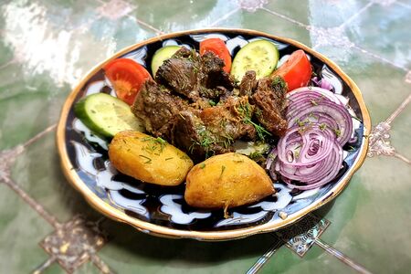 Казан-кебаб из говядины