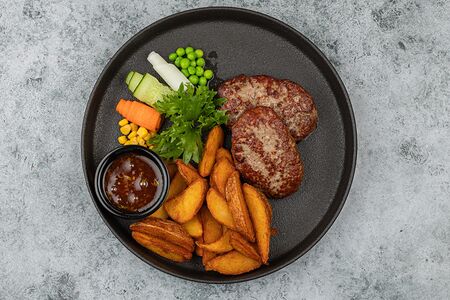 Котлеты из телятины жареные