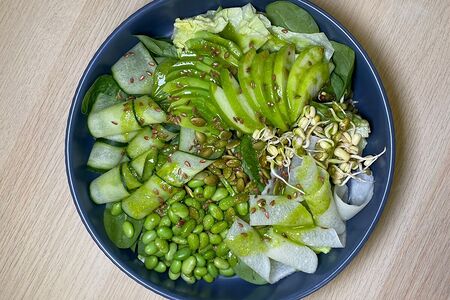 Зеленый салат