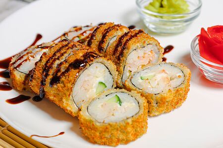 Темпура с креветкой