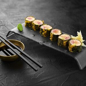 Темпура без риса: лосось, креветка, авокадо S