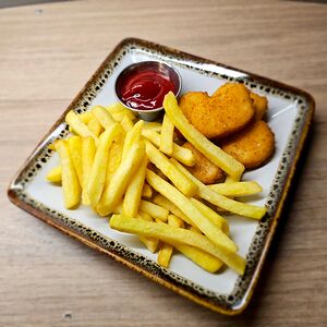 Наггетсы с картофелем фри