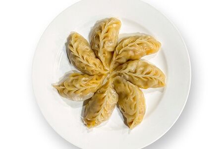 Дамплинги со свининой кимчи 