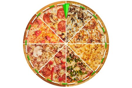 Комбо! 5 пицц Трио на выбор