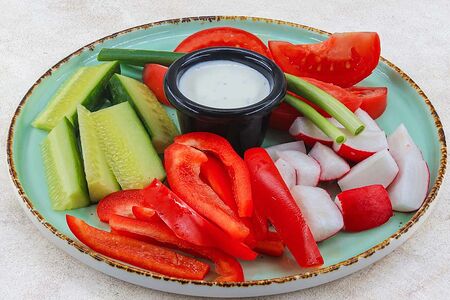 Овощная тарелка