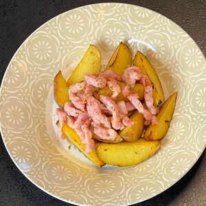 Картофель по-деревенски с грудинкой