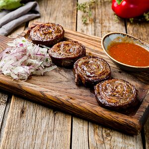 Рулет из говядины с курдюком