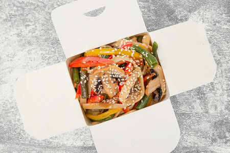 Лапша Удон с овощами