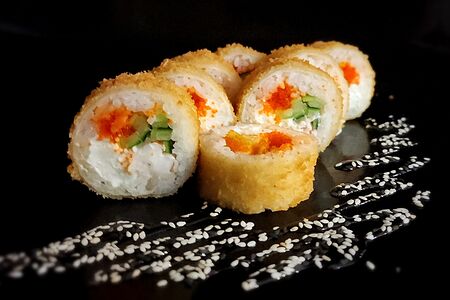 Ролл креветка темпура