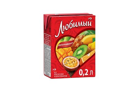 Сок мультифрукт Любимый