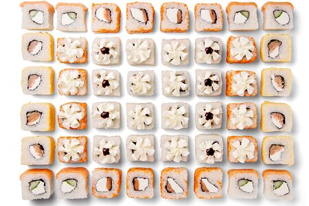 Сет 50 оттенков лосося