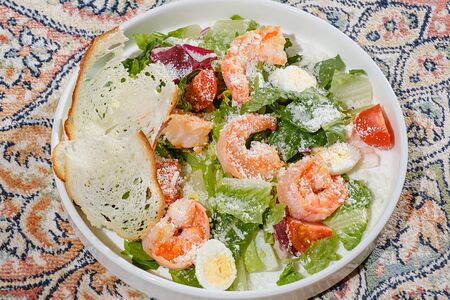 Цезарь с креветками