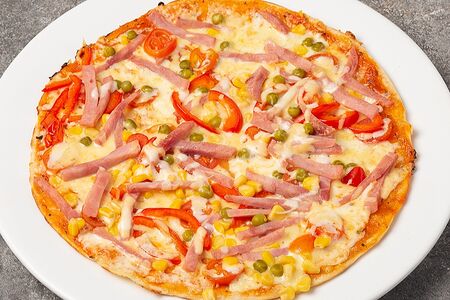 Пицца с ветчиной