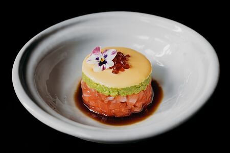 Тартар из лосося