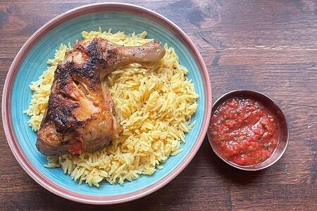 Кабса с курицей