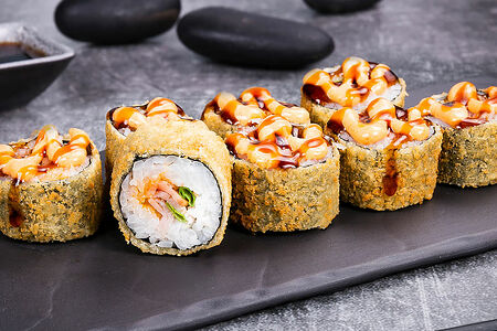 Ролл Бекон лайт темпура (мини)