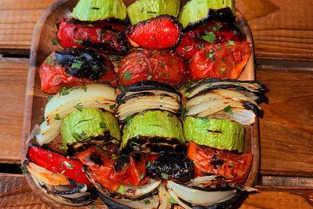 Ассорти овощей на мангале