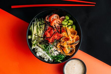 Поке-боул с сёмгой