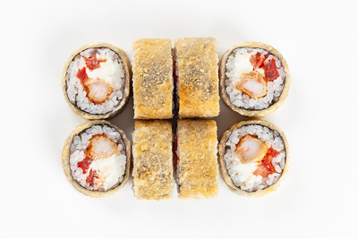 Хот ролл с креветкой темпурой