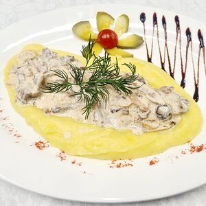 Бефстроганов из телятины