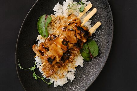 Шашлычки Якитори из курицы