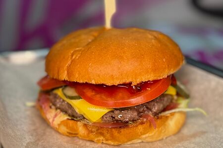 Вегетарианский бургер