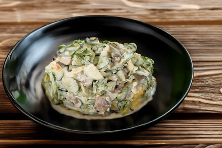 Телятина с грибами