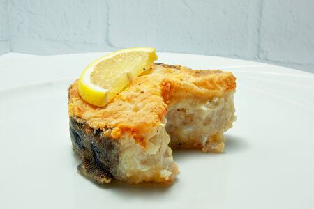 Зубатка запеченная