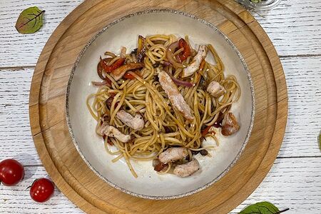 Вок со свининой