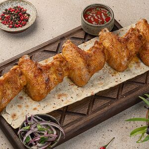 Шашлык из куриных крылышек