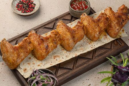 Шашлык из куриных крылышек