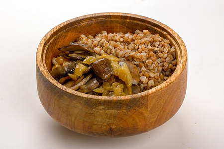 Каша гречневая с грибами