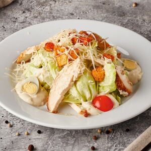 Цезарь с курицей