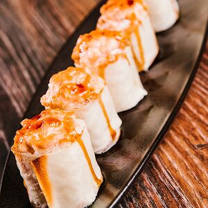 Остин Пауэрс с лососем